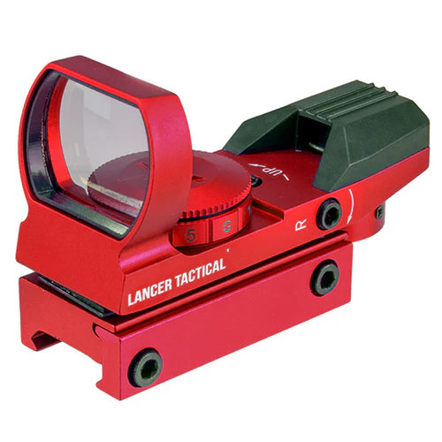 4-Reticle Red / Green Dot Reflex Airsoft / Paintball Sight (401)