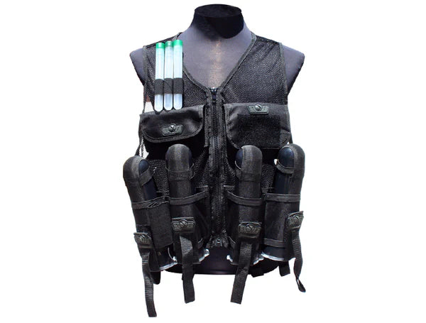 Gen-X Global Inc Light Weight Paintball Tactical Vest paintball pod pack