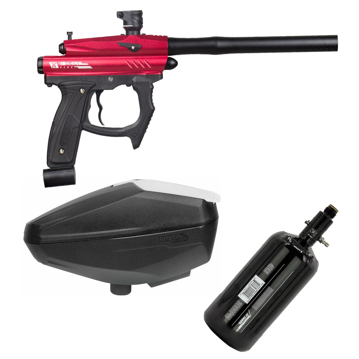Fun On The Run Paintball HK Army SABR Core Package paintball pod pack