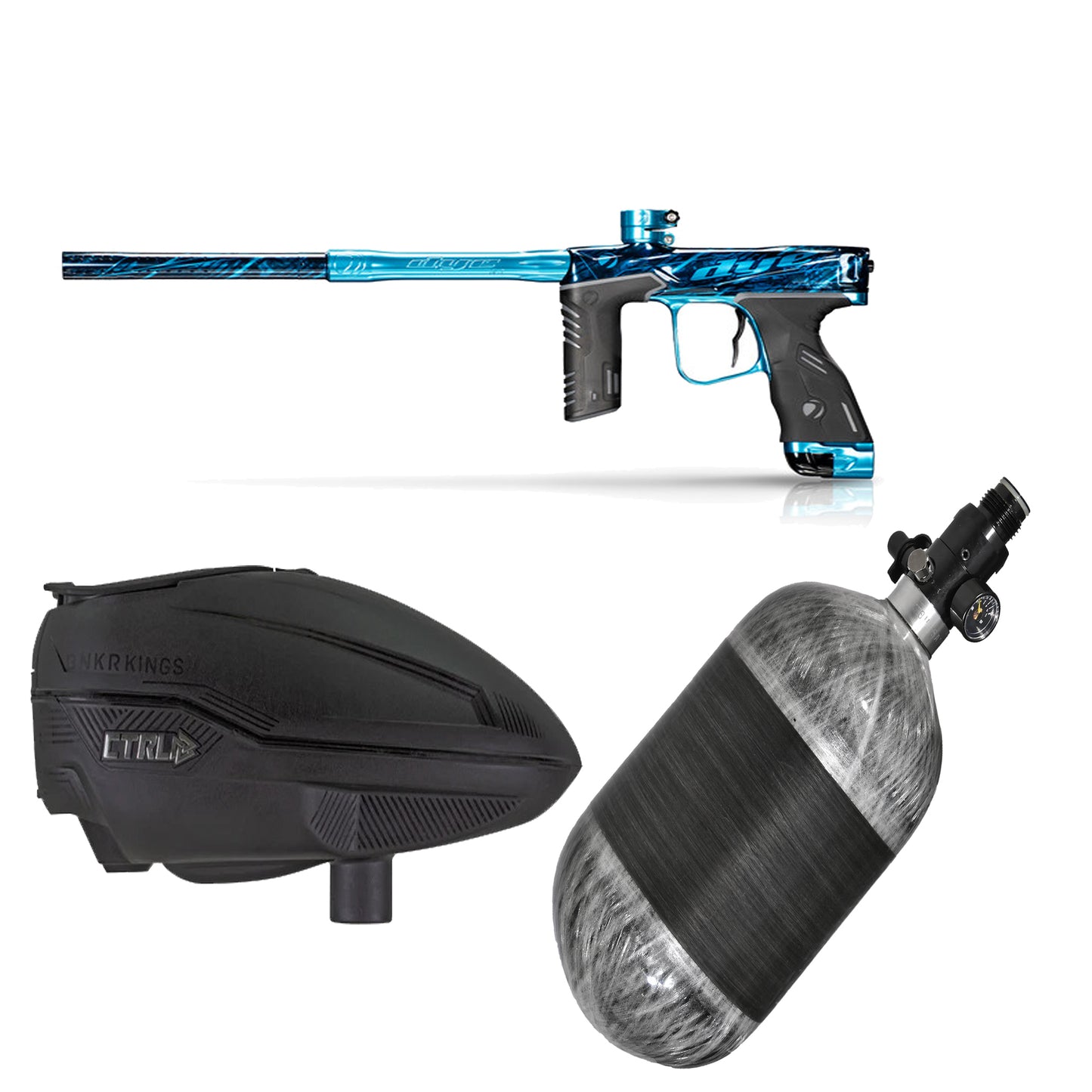 DYE MXR Paintball Pro Package