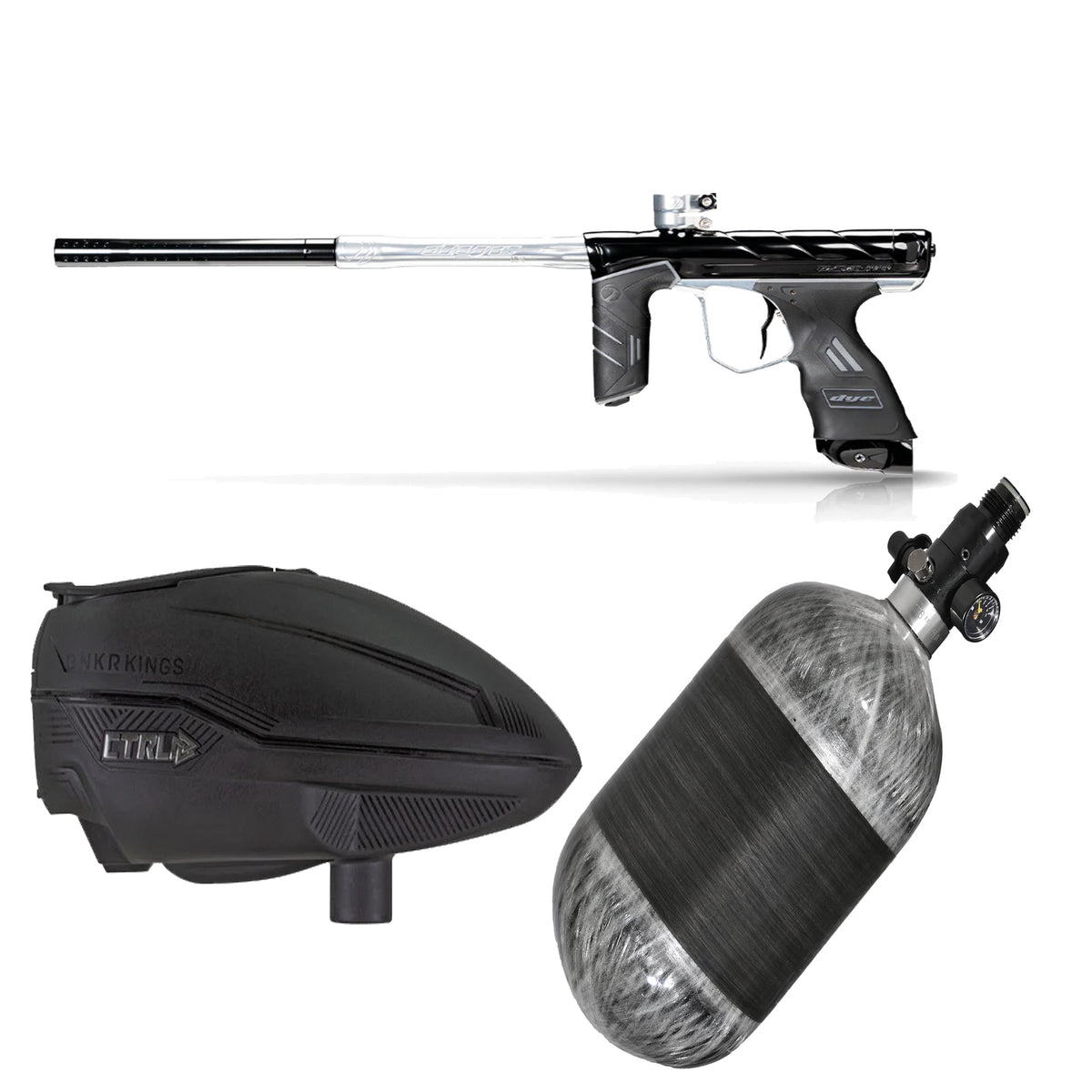 Fun On The Run Paintball DYE DSR Pro - Pro Package paintball pod pack
