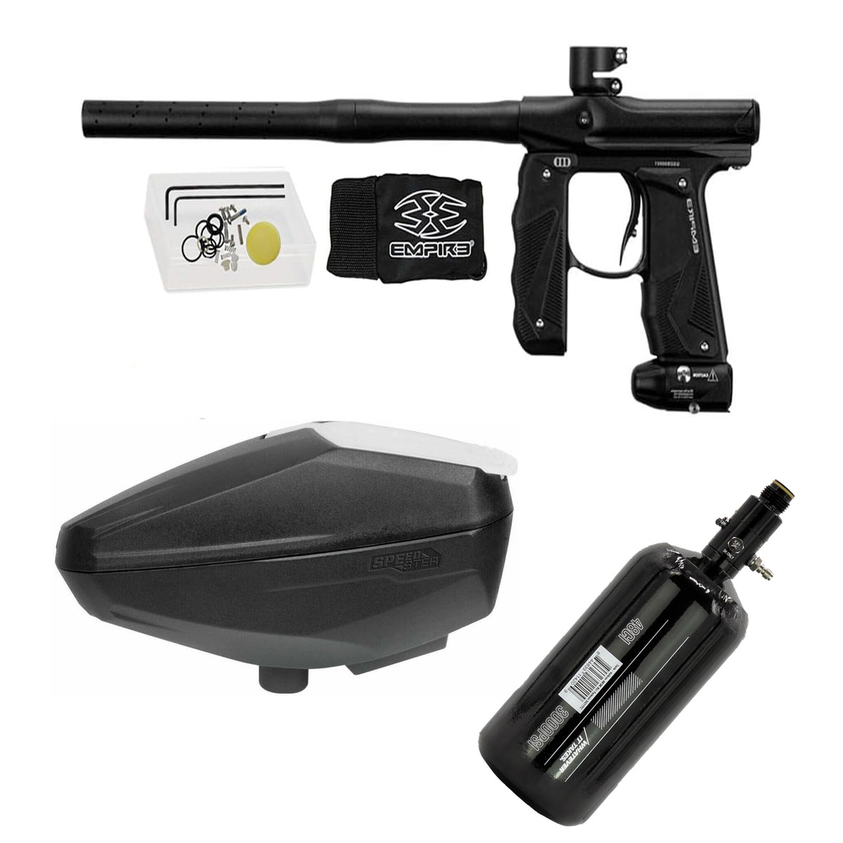 Fun On The Run Paintball Empire Mini GS Core Package paintball pod pack