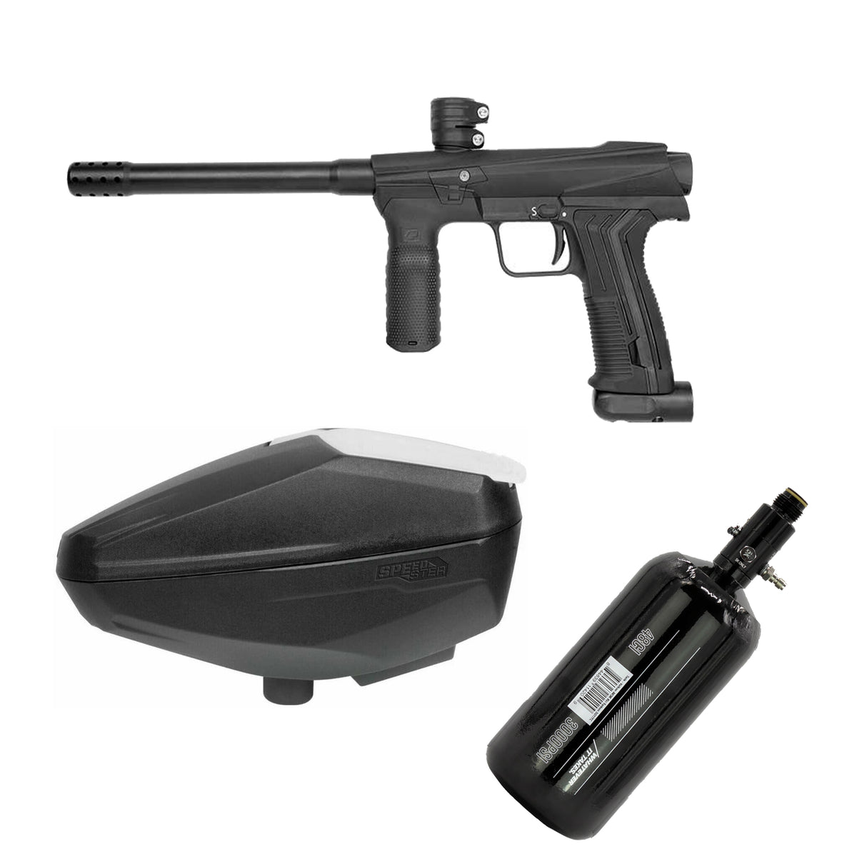 Fun On The Run Paintball Planet Eclipse EMEK Core Package paintball pod pack