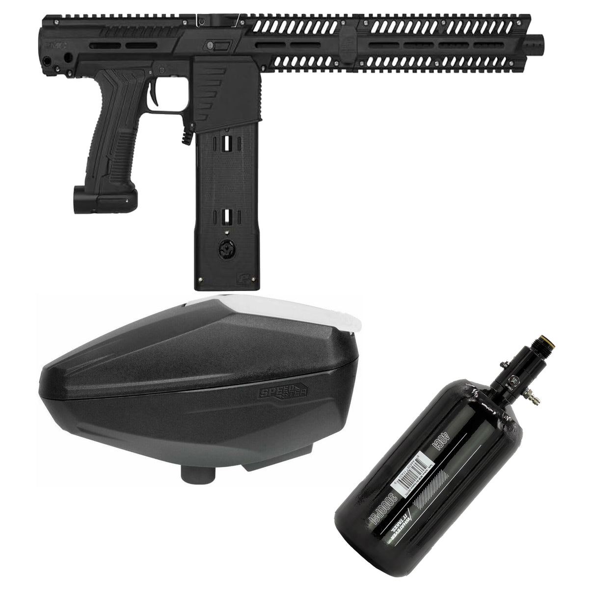 Fun On The Run Paintball Planet Eclipse EMF100 E-Loader Core Package paintball loader