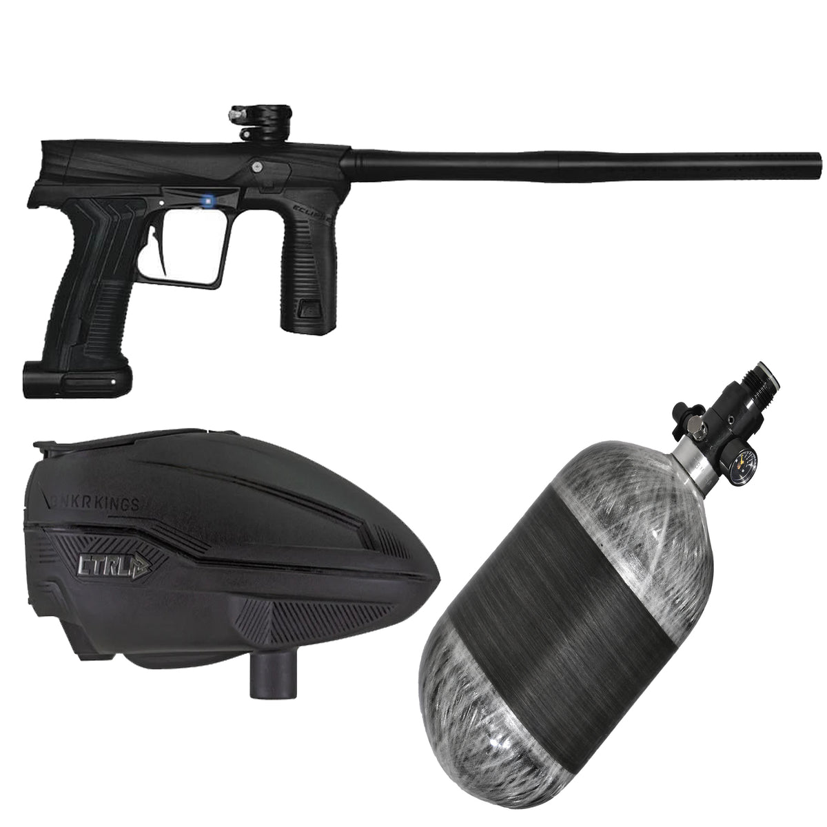 Fun On The Run Paintball Planet Eclipse Etha 3 Pro Package paintball pod pack