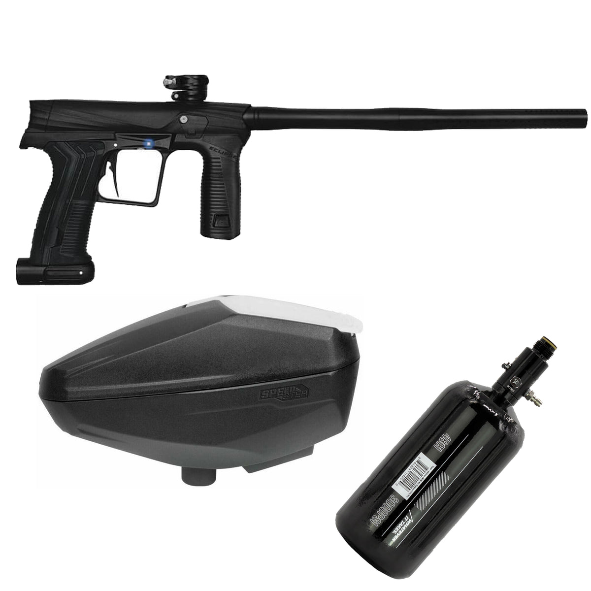 Fun On The Run Paintball Planet Eclipse Etha 3 Core Package paintball pod pack