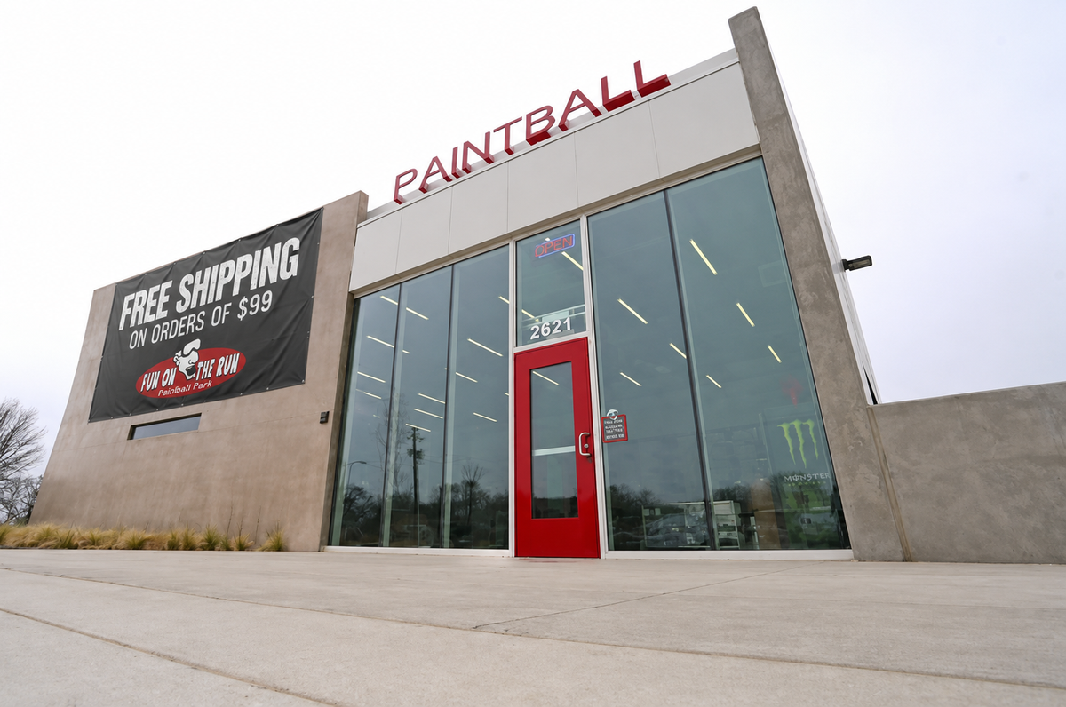 Fun On the run Paintball Free shipping