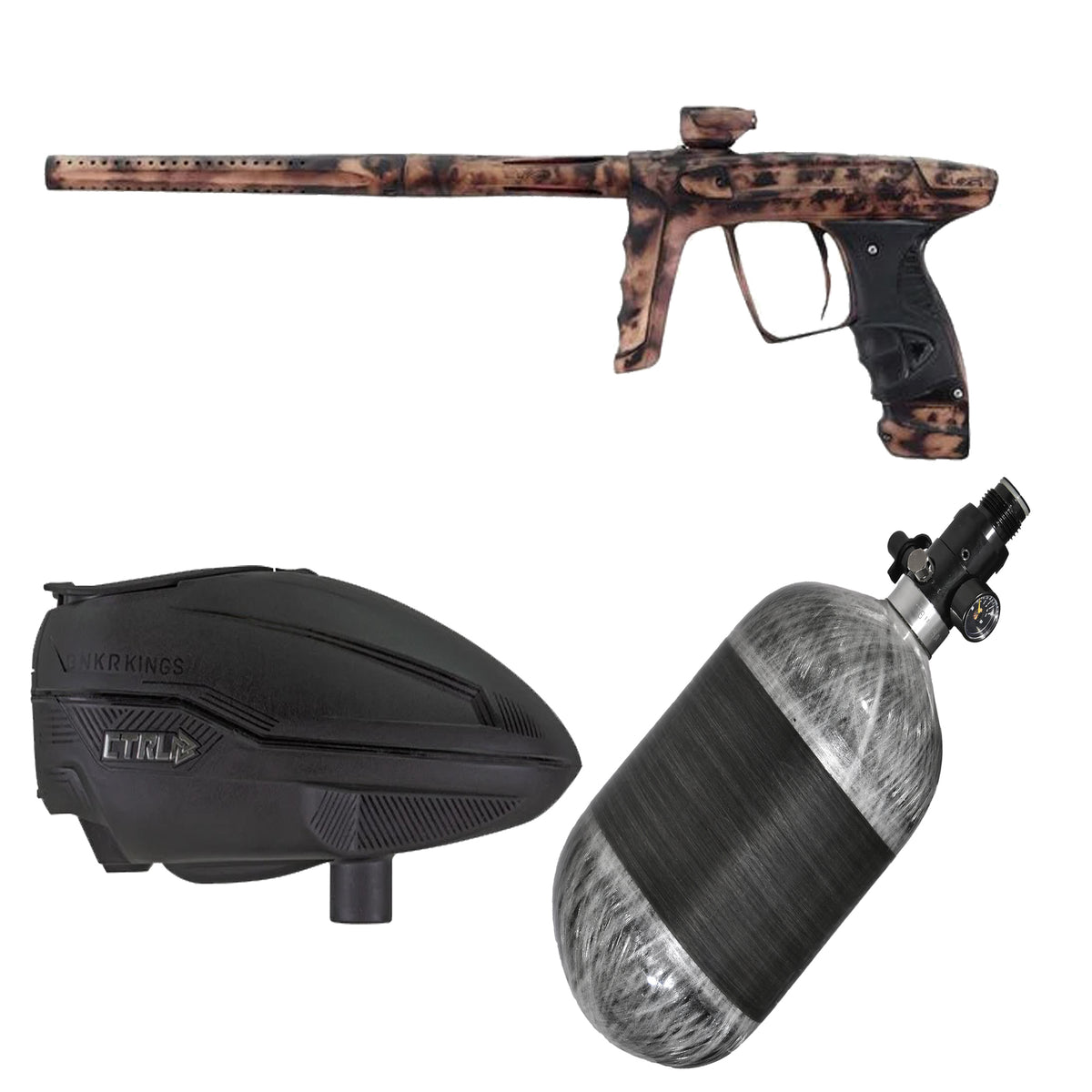Fun On The Run Paintball DLX LUXE X Paintball Pro Package paintball pod pack