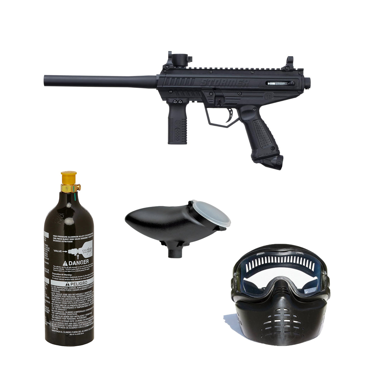 Fun On The Run Paintball Tippmann Stormer Paintball Co2 Package paintball air-system gear